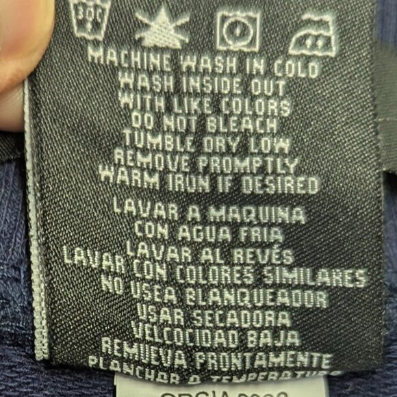 NWT Lee Size Medium (8-10) Navy Sweatpants and Zippered Hooded Jacket - Picture 6 of 14